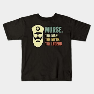 Murse Funny Male Nurse Kids T-Shirt